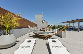 Rooftop deck